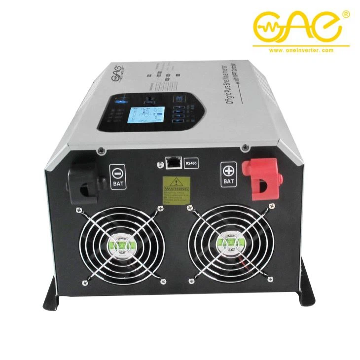 DC To AC Inverter Single Phase Hybrid Solar Inverter 5kw Solar Converter Inverter With Charge Controller 50A